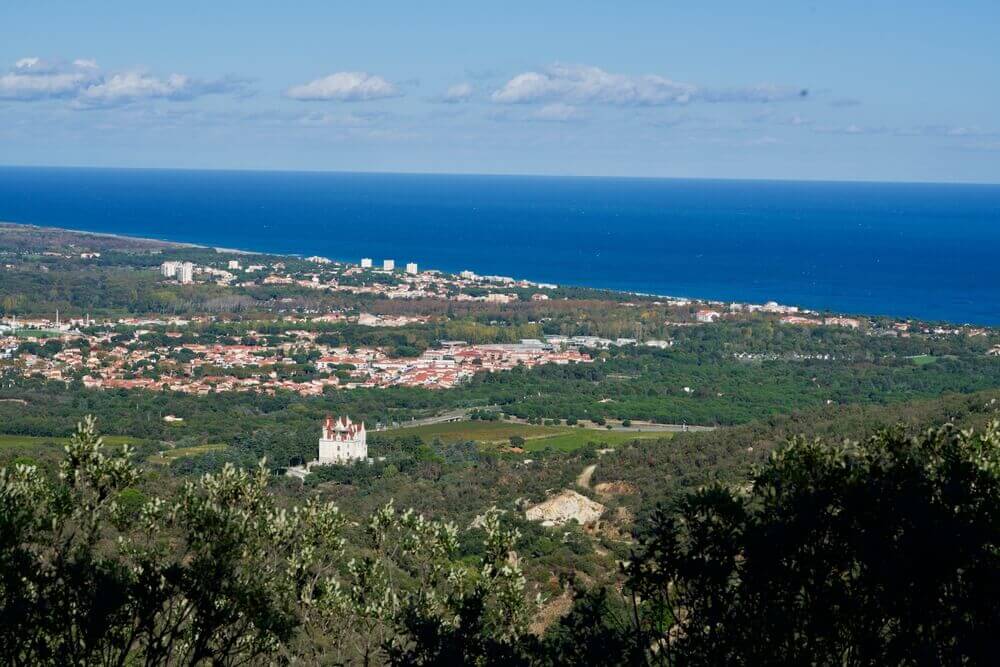 Argelès vue paysage