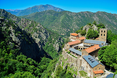 abbaye nature canigou