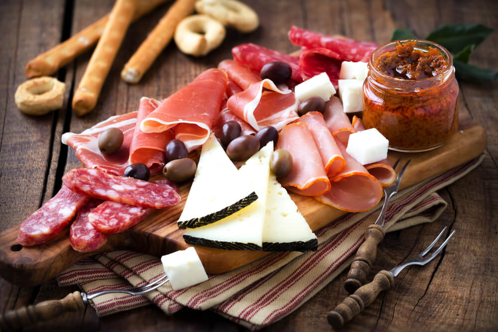 apéritif charcuterie fromage