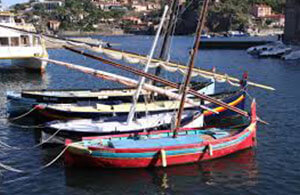 Barque catalane mer