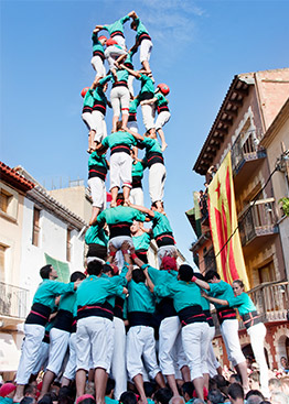 castells tradition danse catalogne