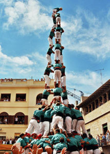 « Castells » et « Castellers », les tours humaines en Catalogne