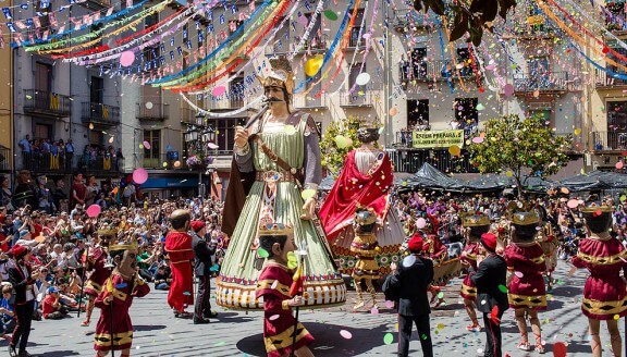 fête Olot catalogne