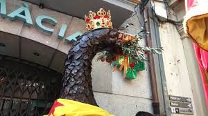 fête tradition catalane barcelone aigle