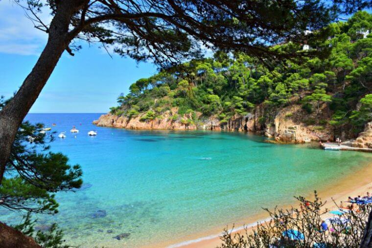 begur plage costa brava