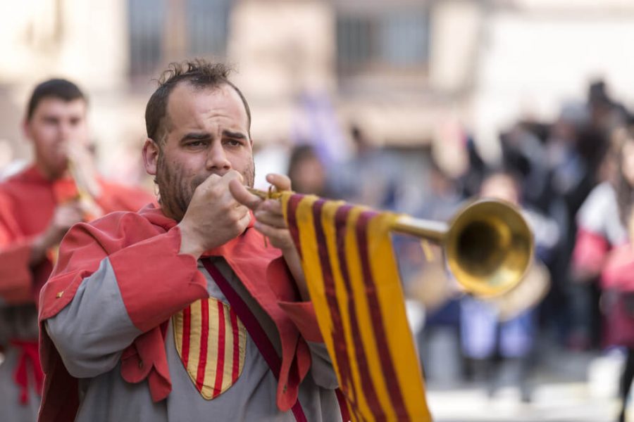 montblanc semaine médiévale catalogne