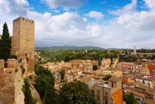 Tortosa vue ville catalogne