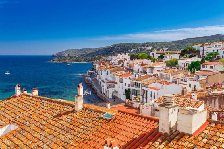 vue cadaqués catalogne mer