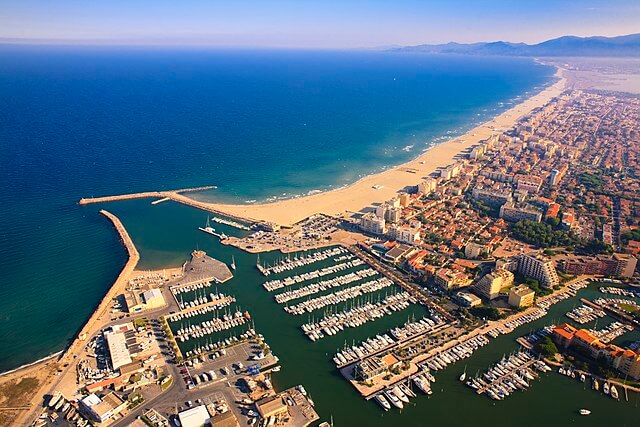 Vues panoramiques et aériennes bord de mer PO 66