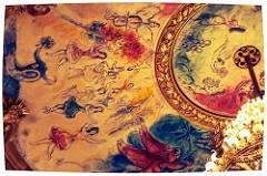 Marc Chagall cirque plafond expo