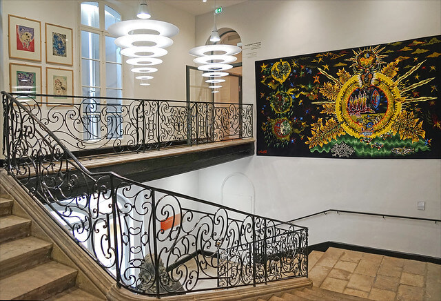 Tableau étages Musée Hyacinthe Rigaud Perpignan