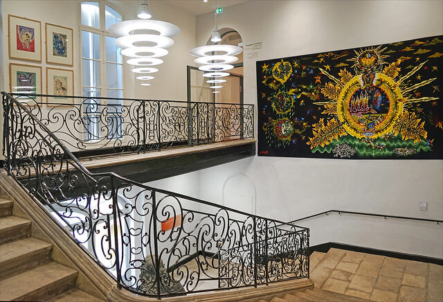 Tableau étages Musée Hyacinthe Rigaud Perpignan