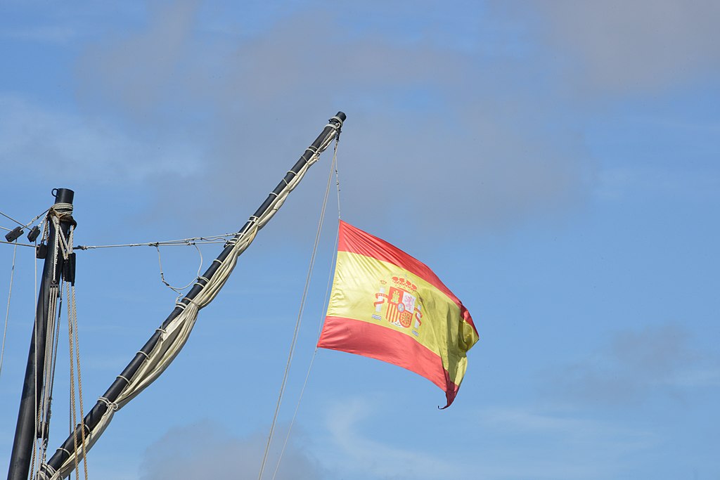 drapeau Espagne bateau Catalogne