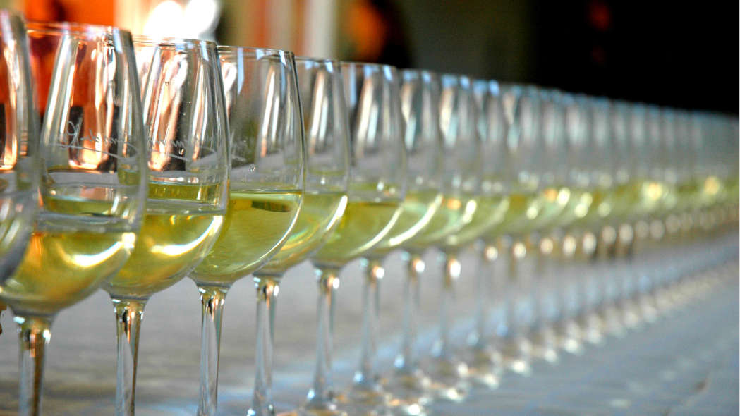 Coupe de muscat blanc soirée apéritif label de qualité