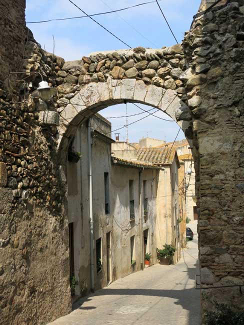 Patrimoine architectural Peralada Espagne