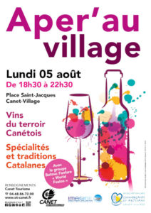 Soirée événement vin tapas musique Canet en Roussillon Catalogne