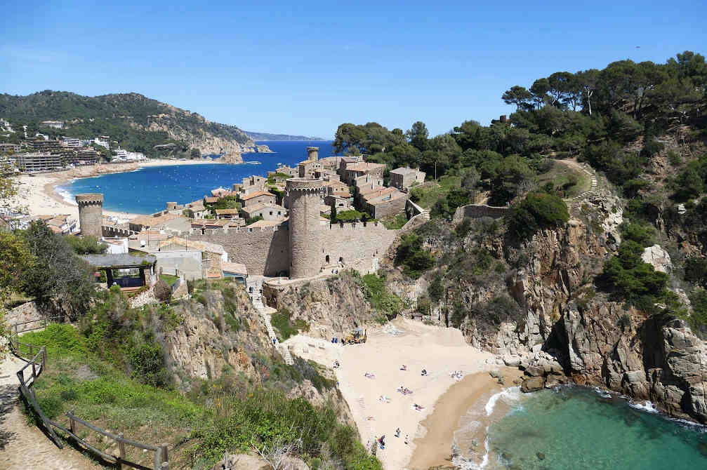 Plages côte catalane