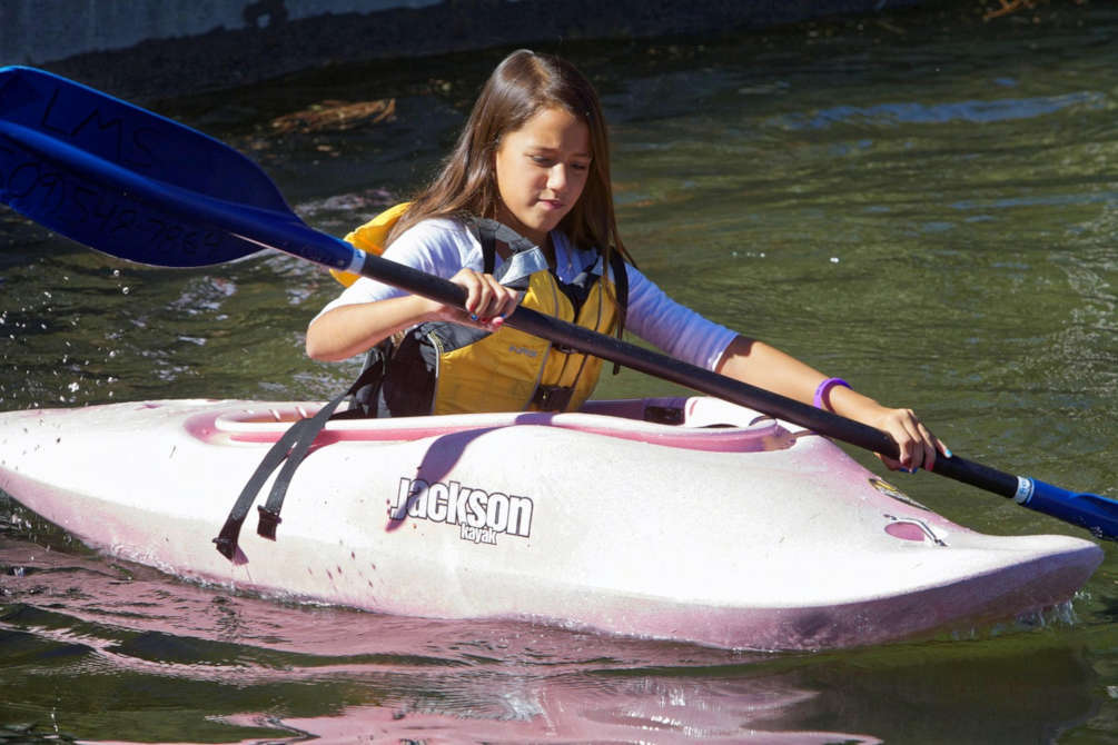 Enfant canoë sport Festiterroir