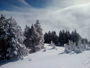 piste enneigé station de ski pays catalan occitanie