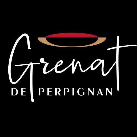 affiche logo grenat perpignan