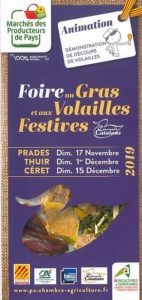 foire affiche volailles pays catalan