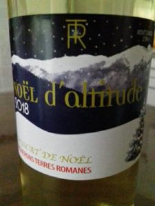 bouteille vin noël catalan