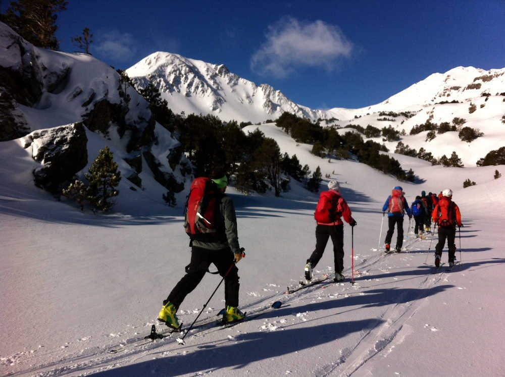 neige montagne rando catalane