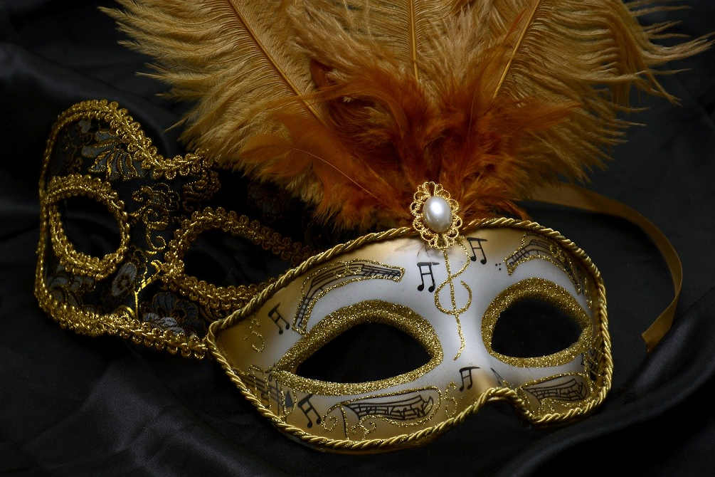 masque plumes musique carnaval festivités pyrénées orientales