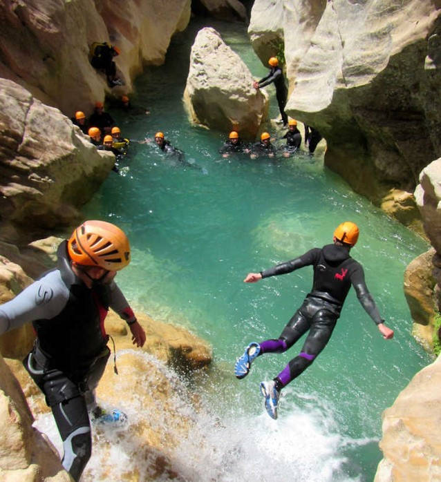 canyoning market place