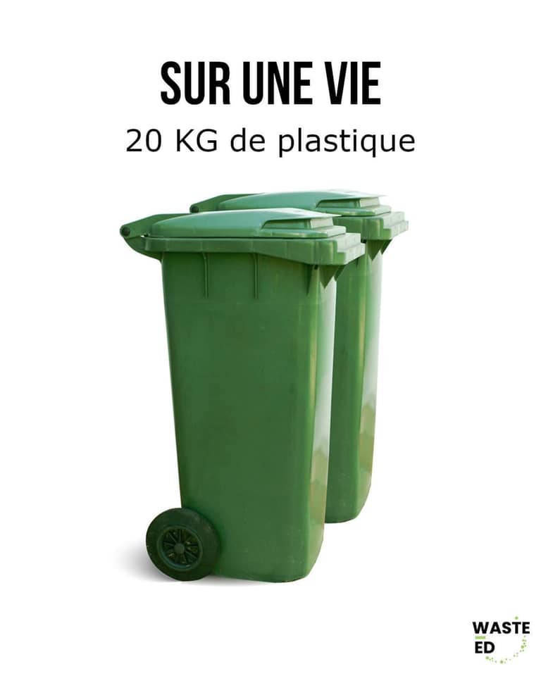 quantité plastique vie