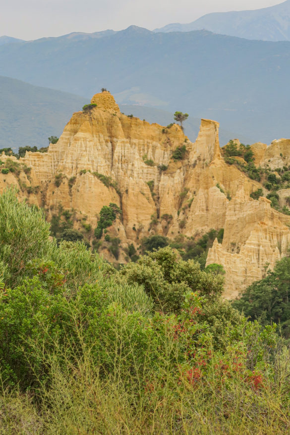 les orgues d'ille sur tet curiosités géologiques pyrénées orientales