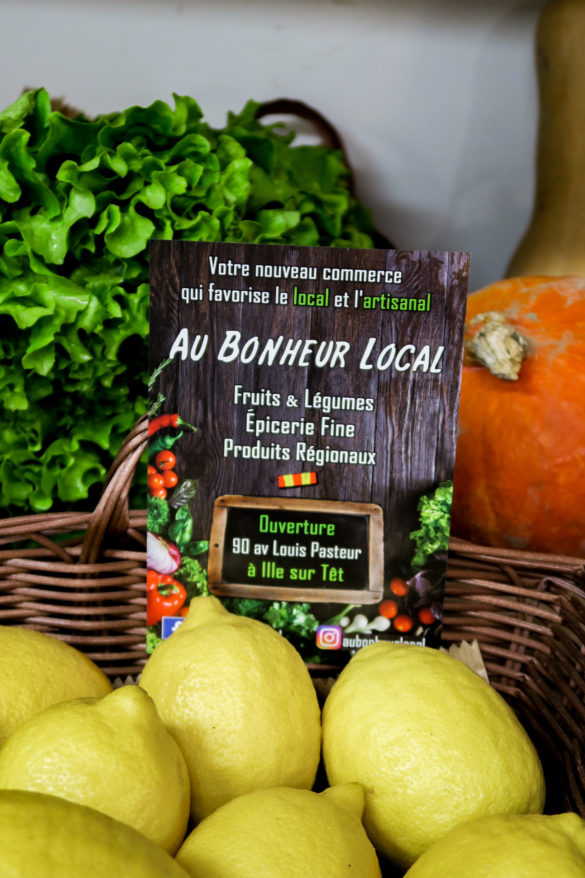 au bonheur local épicerie Ille sur cet