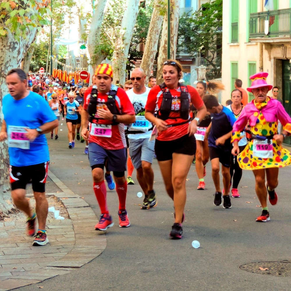 Céret sport run course événement festif