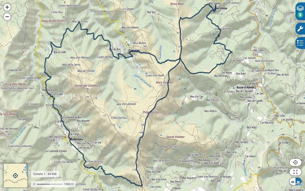 course parcours pyrénées orientales 66