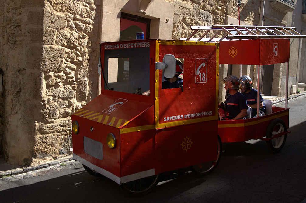 caisse à savon camion pompier perpignan opoul