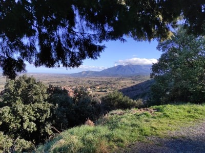 Vue sur le canigou vallespir