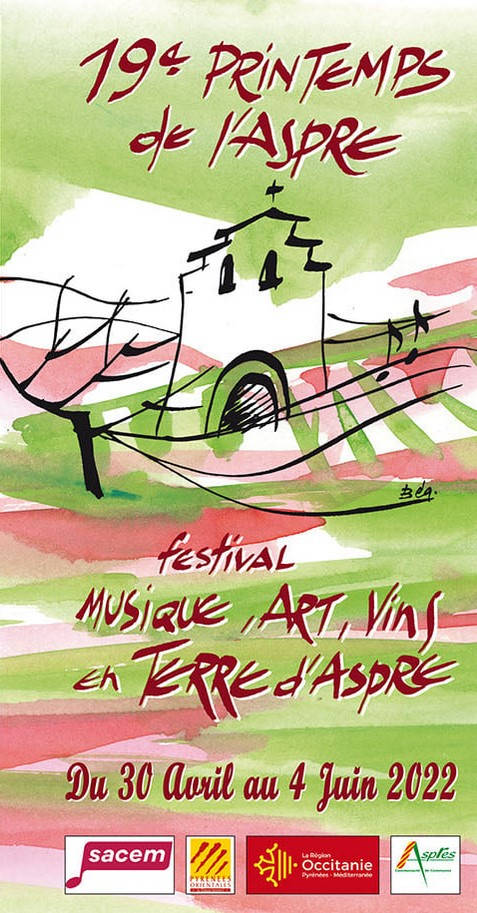 Festival musique art vins Aspres