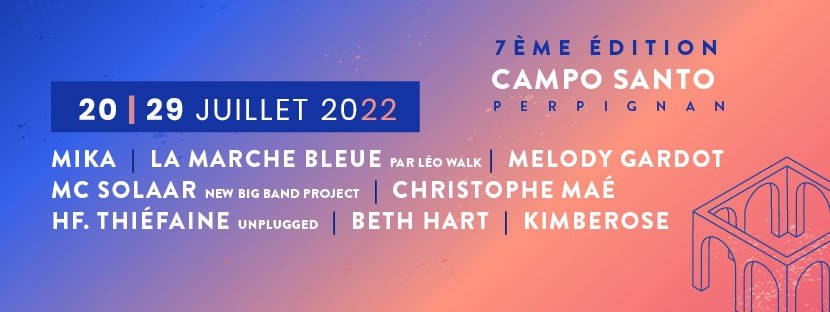 Festival campo santo perpignan juillet 2022 PO programme