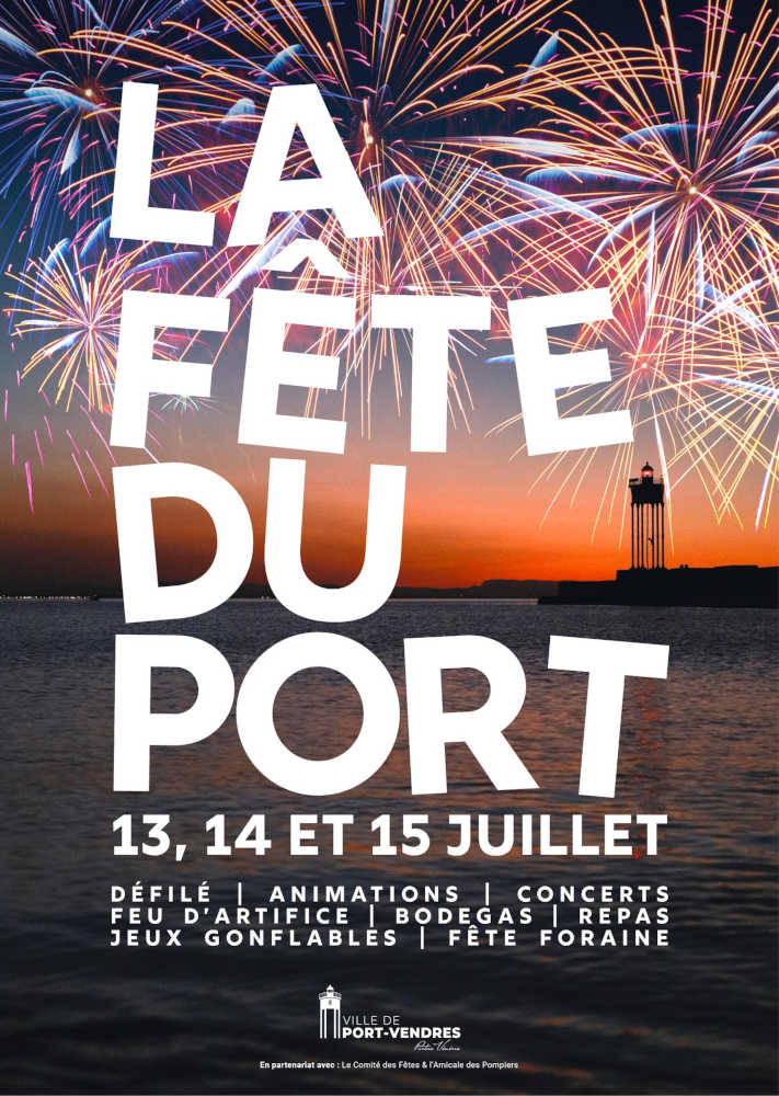 Fête du port fete port vendre juillet 2022