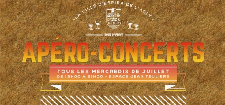 soirée apéro concert espira de l'agly mercredi juillet 2022 animation vin 