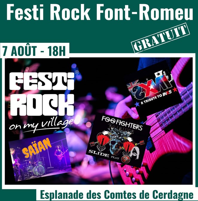 festi rock village fonrt romeu cerdagne rallye course de côte gratuit soirée