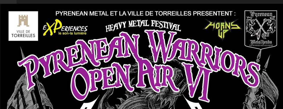 pyrenean warriors open air torreilles festival heavy metal septembre 2022 juhegue association concert