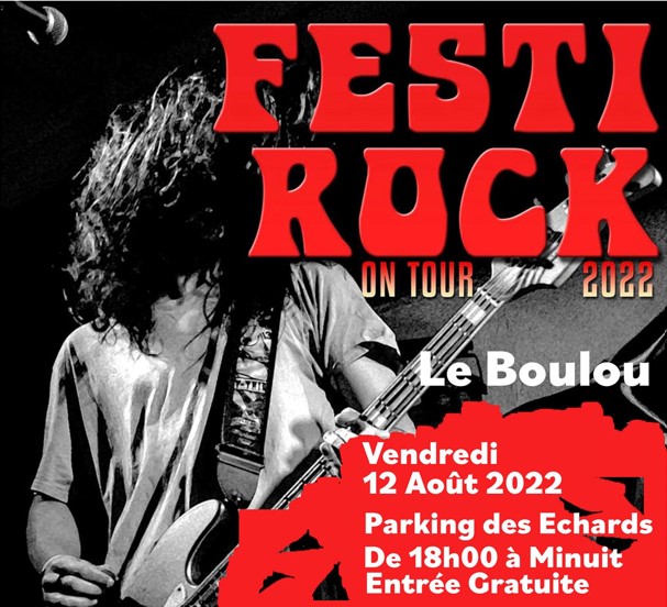 festival rock village boulou aout été 2022 gratuit soirée Maximus octopus slide