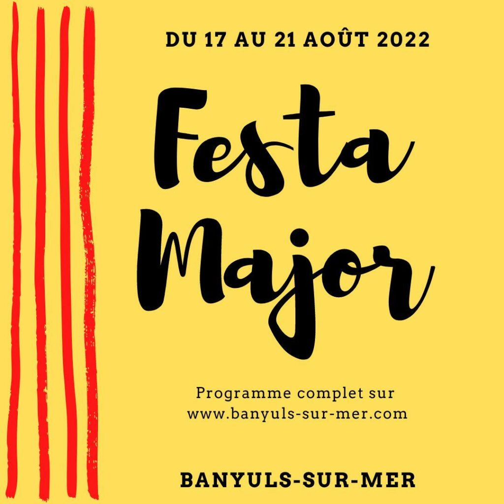 banyuls mer festa major 2022 fete foraine festivité été