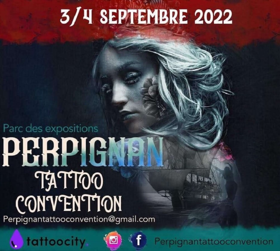 convention tatoo perpignan septembre 2022 piercing sini show tatouage créateur concours