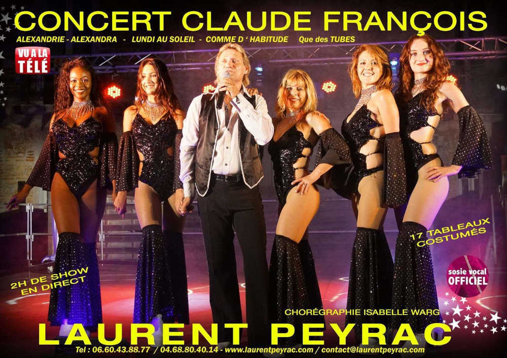 concert claude françois argeles 2022