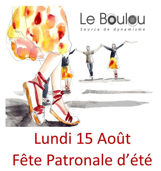 fete boulou sardane partonale été aout 2022 assomption vallespir messe danse animations église