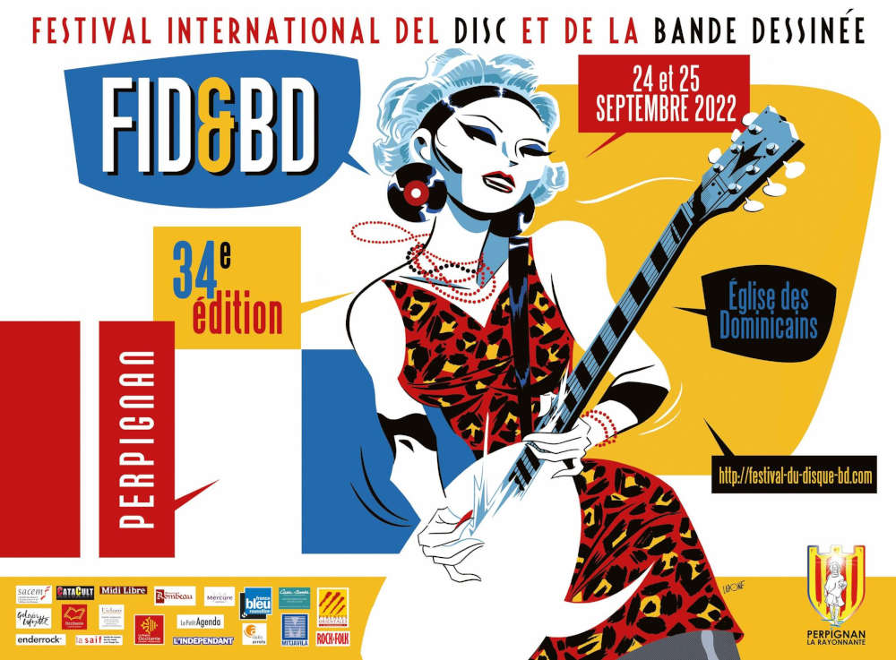 vinyles bande dessinée disque CD musique concert esposition dessin livre festival perpignan pyrénées orientales 66 