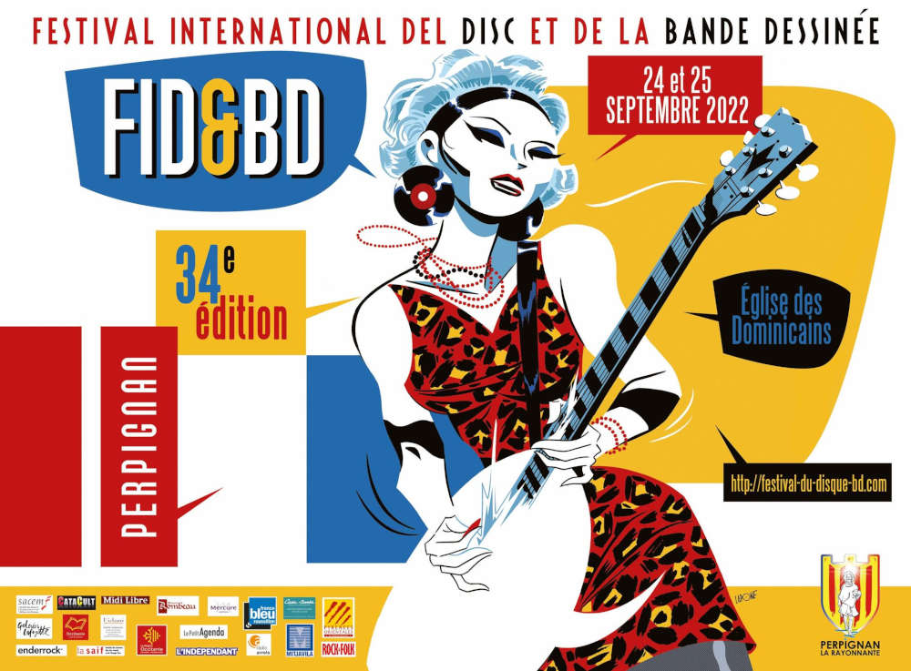 vinyles bande dessinée disque CD musique concert esposition dessin livre festival perpignan pyrénées orientales 66