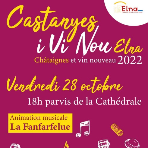 castanyes i vi nou châtaignes vin nouveau